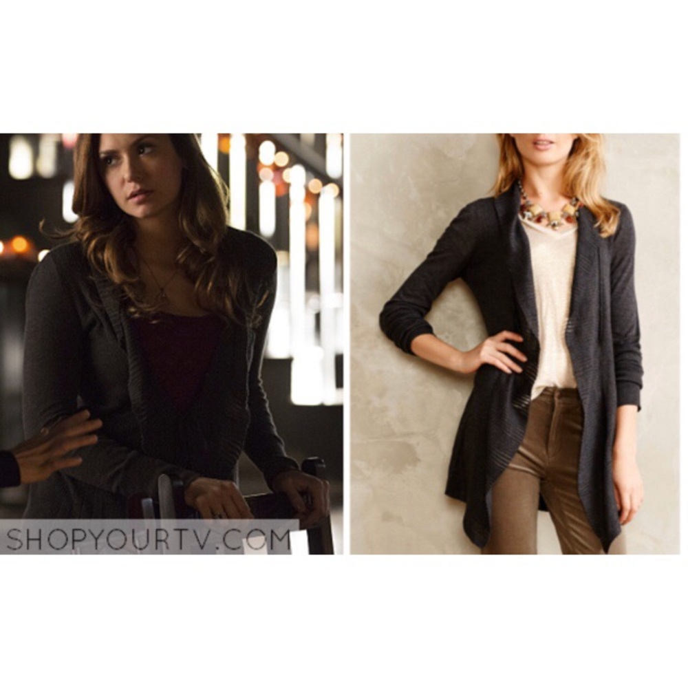 ASO Elena Gilbert Knitted & Knotted cardigan